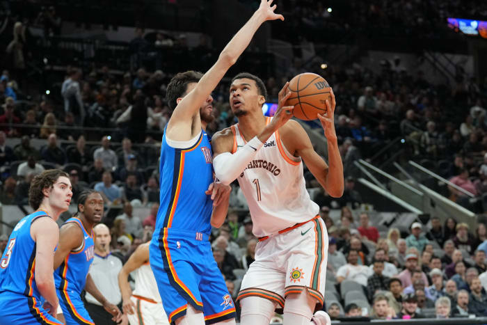 Victor Wembanyama, Chet Holmgren, San Antonio Spurs